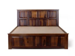 Alexa Solid Wood Queen Size Double Bed