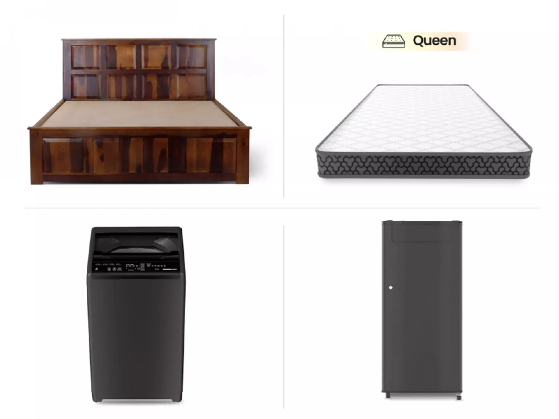 Complete Bedroom Combo Alexa Queen Set