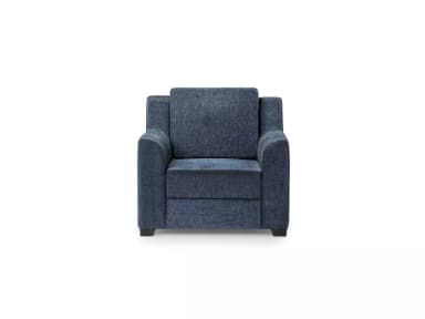 Erica Upholstered Single Seater Sofa in Livid Color