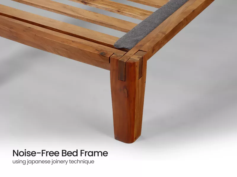 Jade Solid Wood King Size Double Bed