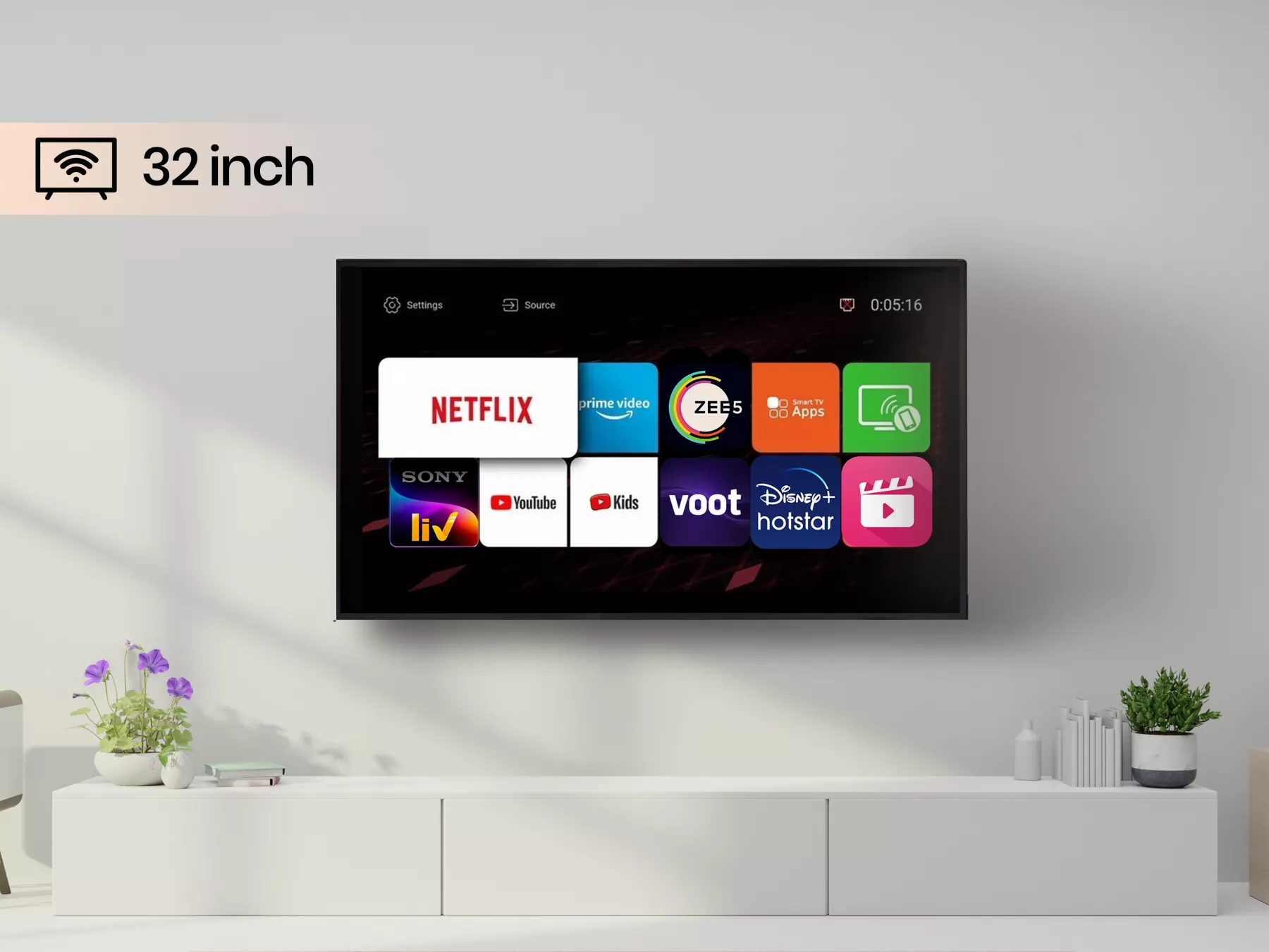 TV - 32 Inches Smart LED