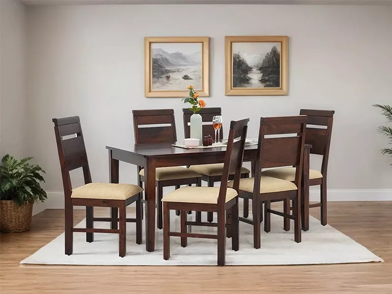Vesta 6 seater Dinning Table set 