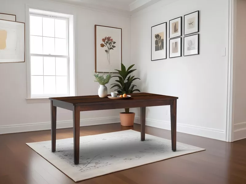 Vesta Solid Wood 6 Seater Dining Table