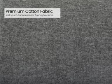 Cosmos L Shaped Sofa in Grey Color