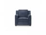 Erica Upholstered Single Seater Sofa in Livid Color