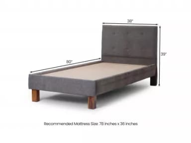 Soho Upholstered Single Bed